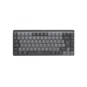 Logitech MX Mechanical Mini — bezvadu apgaismota tastatūra, grafīta, Tactile Quiet, QWERTY Nordic
