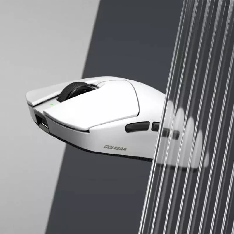 COUGAR Revenger Pro 4K bezvadu spēļu pele, balta