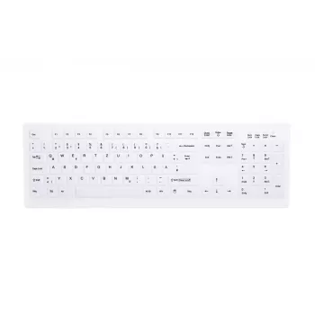 Contour Design Active Key AK-C8100F-FUS-W/GE medicīnas tastatūra RF bezvadu QWERTZ vācu balta