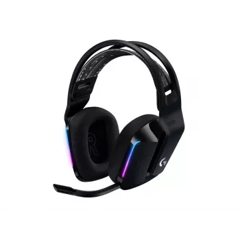 LOGITECH G733 Lightspeed Bezvadu RGB Spēļu Austiņas Melna