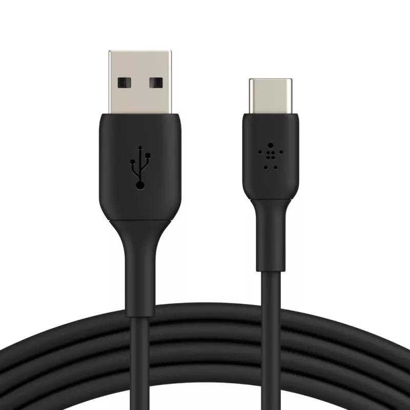 USB kabelis Belkin CAB001BT1MBK 1m USB A USB C Melns