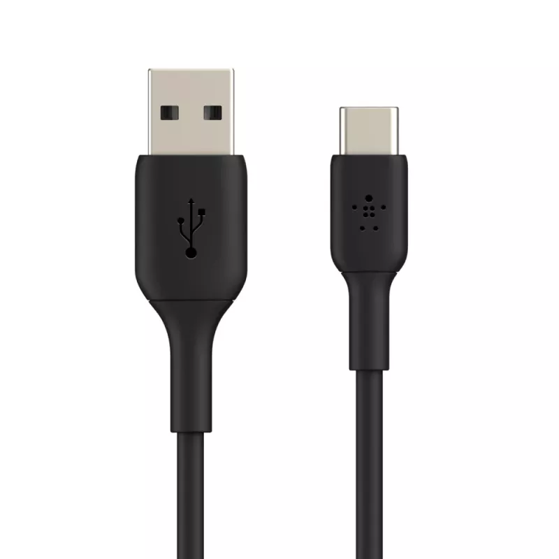 USB kabelis Belkin CAB001BT1MBK 1m USB A USB C Melns