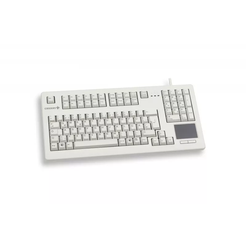 CHERRY TouchBoard G80-1190 tastatūra universāla USB QWERTZ vācu pelēka