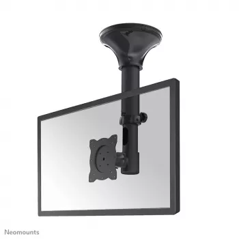 Neomounts FPMA-C025BLACK griestu stiprinājums monitoram/TV 10-30 collas - augstums 37-47 cm - ar slīpumu