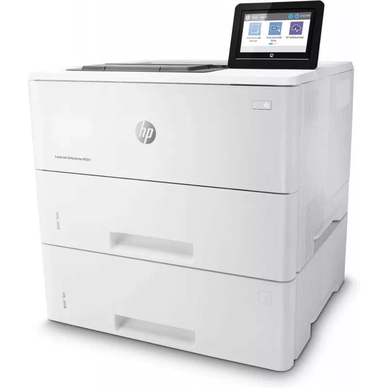HP LaserJet Enterprise M507x lāzerprinteris, 1200 x 1200 DPI, A4, 43 ppm, dupleksā druka, tīkla gatavs