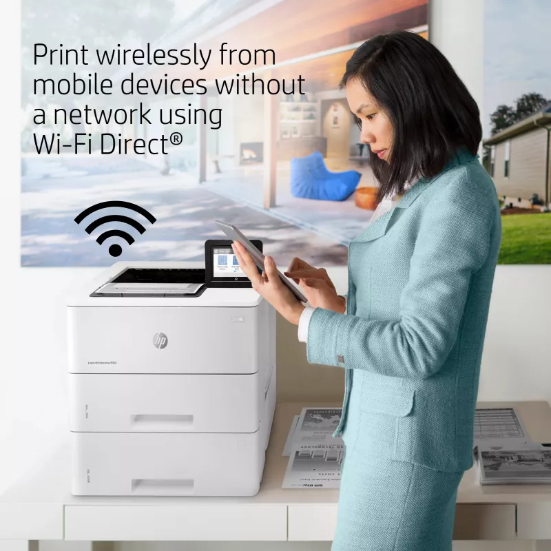 HP LaserJet Enterprise M507x lāzerprinteris, 1200 x 1200 DPI, A4, 43 ppm, dupleksā druka, tīkla gatavs