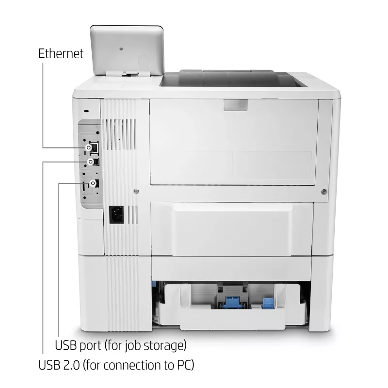 HP LaserJet Enterprise M507x lāzerprinteris, 1200 x 1200 DPI, A4, 43 ppm, dupleksā druka, tīkla gatavs