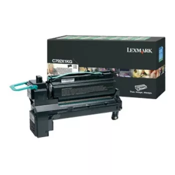 LEXMARK Tonera kasetne - C792 - Īpaši augstas ietilpības atgriešanas programma - 20k lapas - Melna