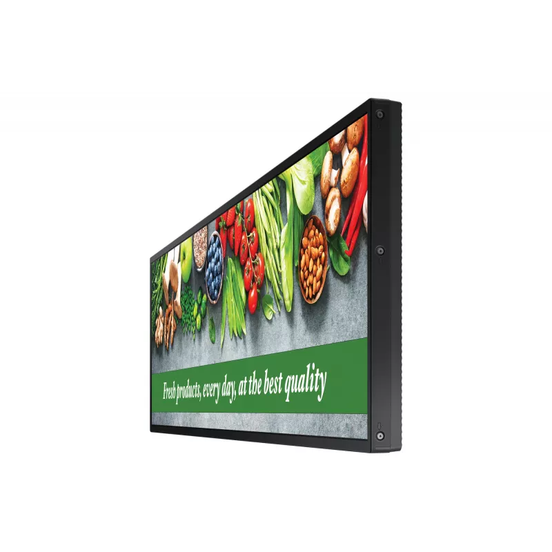 Samsung SH37C panorāmas dizaina LCD displejs 94 cm (37 collas) Wi-Fi 700 cd/m² Melns Tizen 7.0 24/7