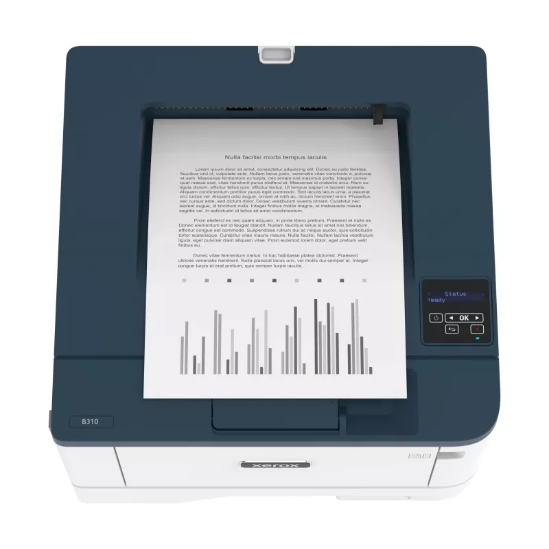 Xerox B310 A4 40ppm Bezvadu Dupleksā Printeris PS3 PCL5e/6 2 Paplātes Kopā 350 Lapas