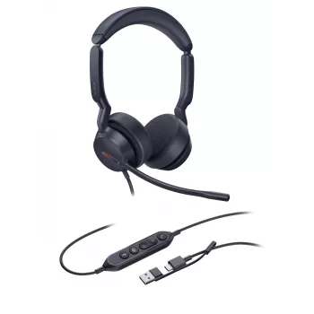 Yealink UH44 Dual Teams USB-C/A austiņas