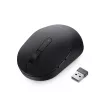 DELL Pro Plus Compact Mouse MS5120W - Melns, Ambidextrs, Optisks, RF Bezvadu + Bluetooth, 1600 DPI