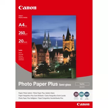 Canon SG-201 Pusspīdīgs Fotopapīrs Plus A4 - 20 loksnes