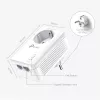 TP-Link TL-PA7027P KIT AV1000 PowerLine tīkla adapteris 1000 Mbit/s, 2 gab.
