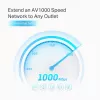 TP-Link TL-PA7027P KIT AV1000 PowerLine tīkla adapteris 1000 Mbit/s, 2 gab.