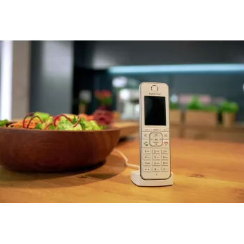 Fon FRITZ C6 DECT telefons, balss pasts, zvanītāja ID, balts