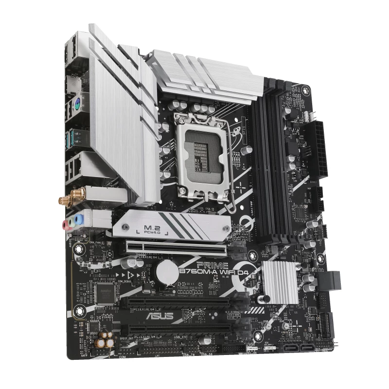 ASUS PRIME B760M-A WIFI D4 Intel B760 LGA 1700 micro ATX mātesplate