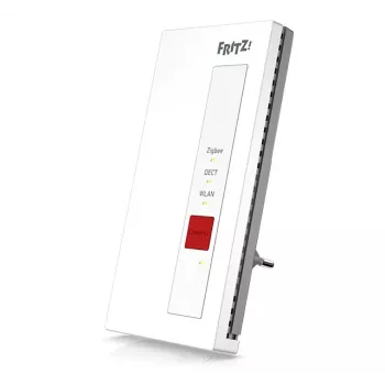 FRITZ!DECT Smart Gateway, balts, Gigabit Ethernet, 128 bitu AES