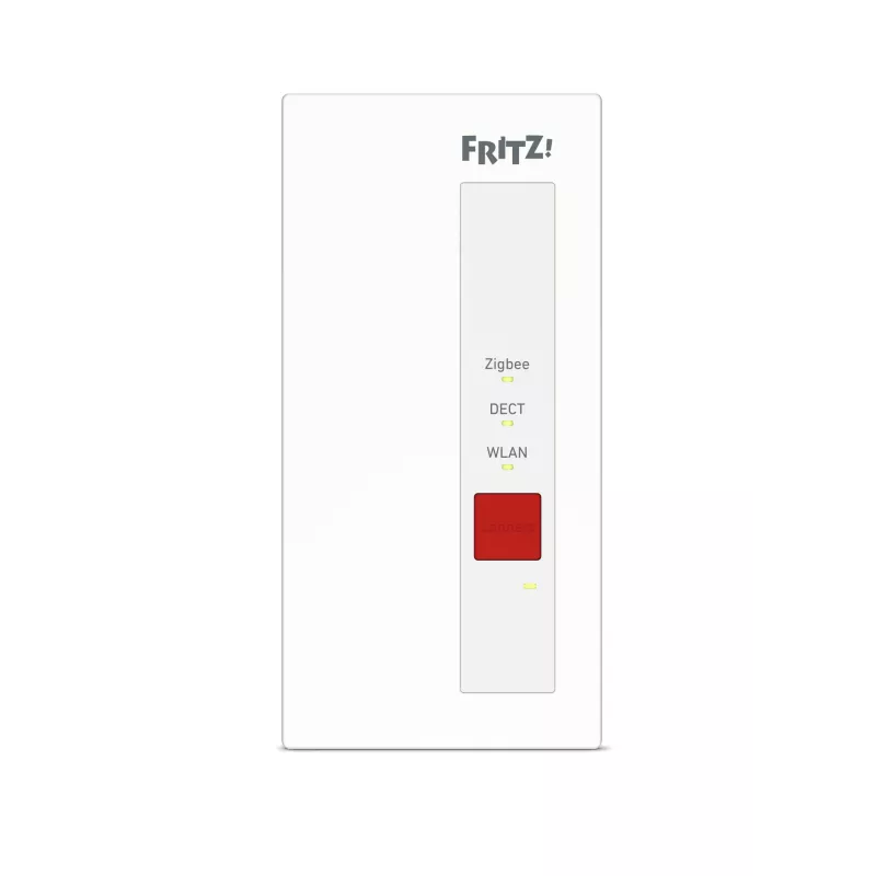 FRITZ!DECT Smart Gateway, balts, Gigabit Ethernet, 128 bitu AES