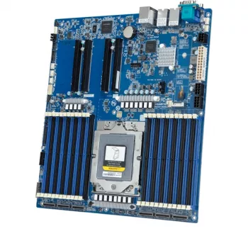 Mātesplate GIGABYTE MZ33-AR0 Extended ATX AMD EPYC 9004 Socket SP5, 24× DDR5 DIMM, 4× PCIe 5.0 x16, 2× RJ-45