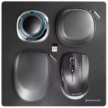 3Dconnexion SpaceMouse Wireless Kit 2 bezvadu pele 3D navigācijai (atvērts iepakojums)