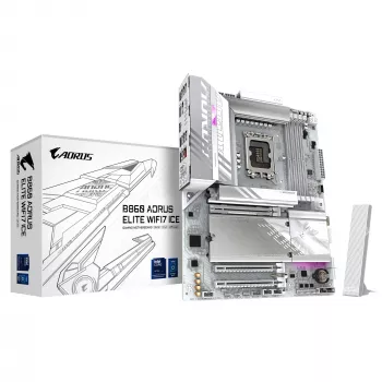 Mātesplate GIGABYTE B860 AORUS ELITE WIFI7, Intel LGA 1851, ATX
