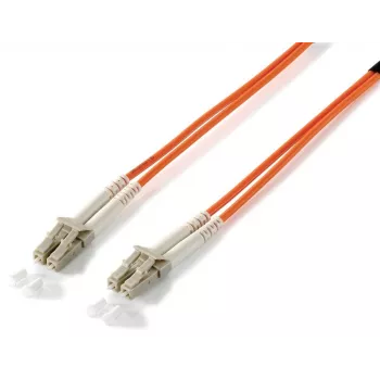 Equip LC/LC 62.5/125μm 1.0m optiskās šķiedras kabelis 1 m Oranžs