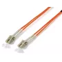 Equip LC/LC 62.5/125μm 1.0m optiskās šķiedras kabelis 1 m Oranžs