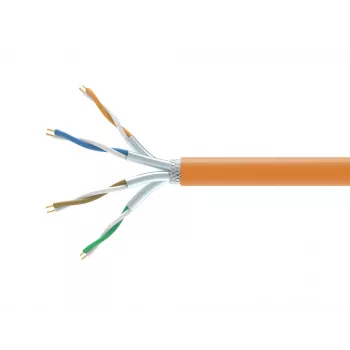 Equip 404551 tīkla kabelis, oranžs, 305 m, Cat7 S/FTP (S-STP)