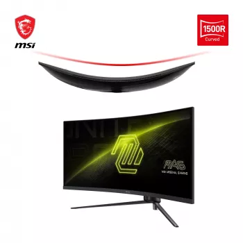MSI MAG 345CQRDE monitors 86.4 cm (34 inch) 3440x1440 UltraWide Dual Quad HD Melns