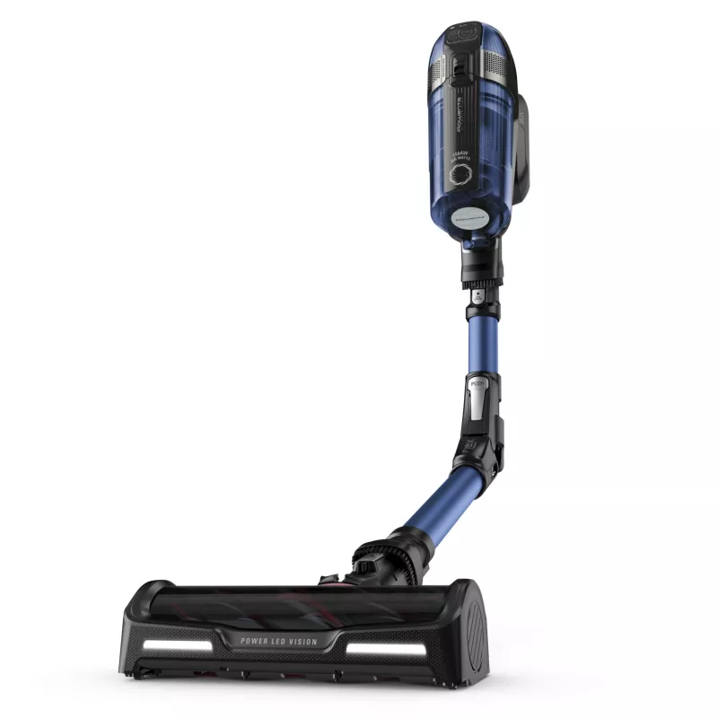 Rowenta RH98C0 2-in-1 kāta putekļsūcējs Akumulators Sausā&Slapjā Bezmaiss 0.9 L 320 W Zils, Pelēks