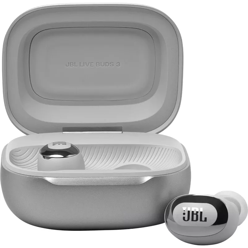 JBL Live Buds 3 Bezvadu Austiņas Zvaniem/Mūzikai/Sportam/Ikdienai Bluetooth Sudraba