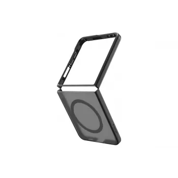 Flip maciņš Samsung Galaxy Z Flip7 — Spigen Capella Pro, caurspīdīgs, PC+TPU, 6.9 collu ekrānam