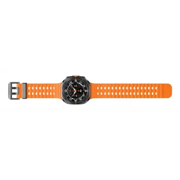 Samsung Galaxy Watch Ultra 3.81 cm (1.5 collu) AMOLED 47 mm Digitāls 480 x 480 pikseļi Skārienekrāns 4G Pelēks Wi-Fi GPS (satelīts)