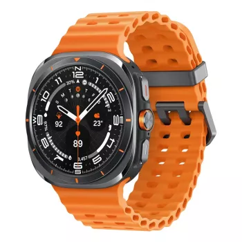 Samsung Galaxy Watch Ultra 3.81 cm (1.5 collu) AMOLED 47 mm Digitāls 480 x 480 pikseļi Skārienekrāns 4G Pelēks Wi-Fi GPS (satelīts)