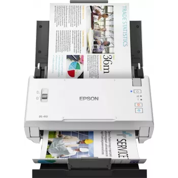 Epson WorkForce DS-410 loksnes skeneris 600 x 600 DPI A4 melns, balts