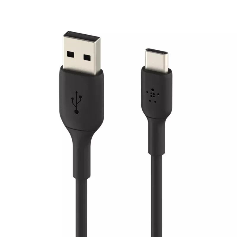 BELKIN USB-A uz USB-C kabelis 2m Melns