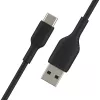 BELKIN USB-A uz USB-C kabelis 2m Melns