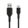 BELKIN USB-A uz USB-C kabelis 2m Melns