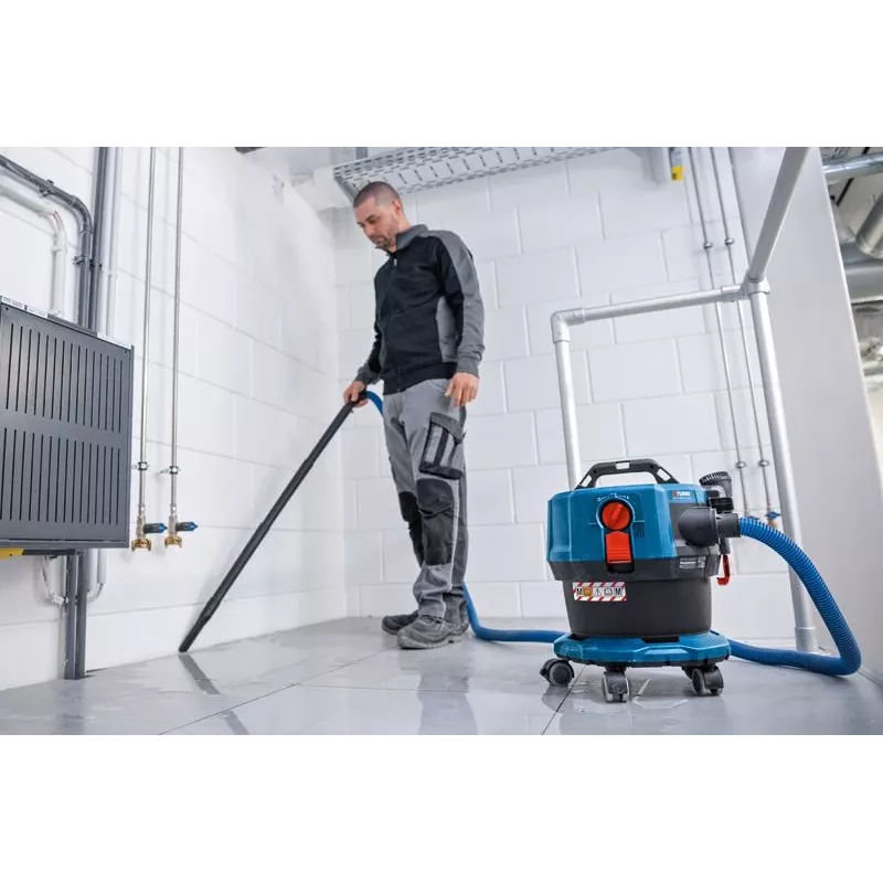 Bosch GAS 18V-12 MC Professional 12L cilindriskais putekļsūcējs sausai un mitrai tīrīšanai