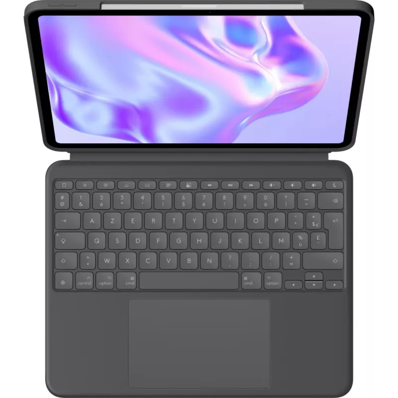 LOGITECH Combo Touch tastatūras maciņš iPad Pro 13in M4 - Azerty French