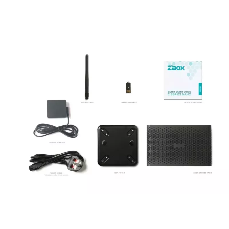 Zotac ZBOX CI669 nano barebone mini dators bez atmiņas un diska, Core i7-1355U