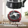 Bosch Serie 4 MMB6177S blender 1.5 L galda blenderis 1200 W Melns, Sudrabs