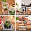 Bosch Serie 4 MMB6177S blender 1.5 L galda blenderis 1200 W Melns, Sudrabs