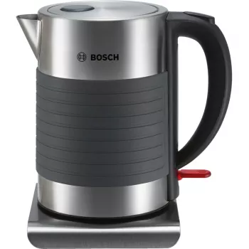 Bosch TWK7S05 elektriskā tējkanna 1.7 L 2200 W Melna, Pelēka