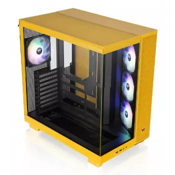 Korpuss Thermaltake View 380 XL TG ARGB Midi Tower Dzeltens