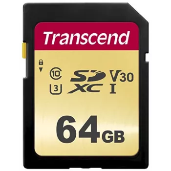 Atmiņas karte Transcend 64GB SDXC UHS-I 500S
