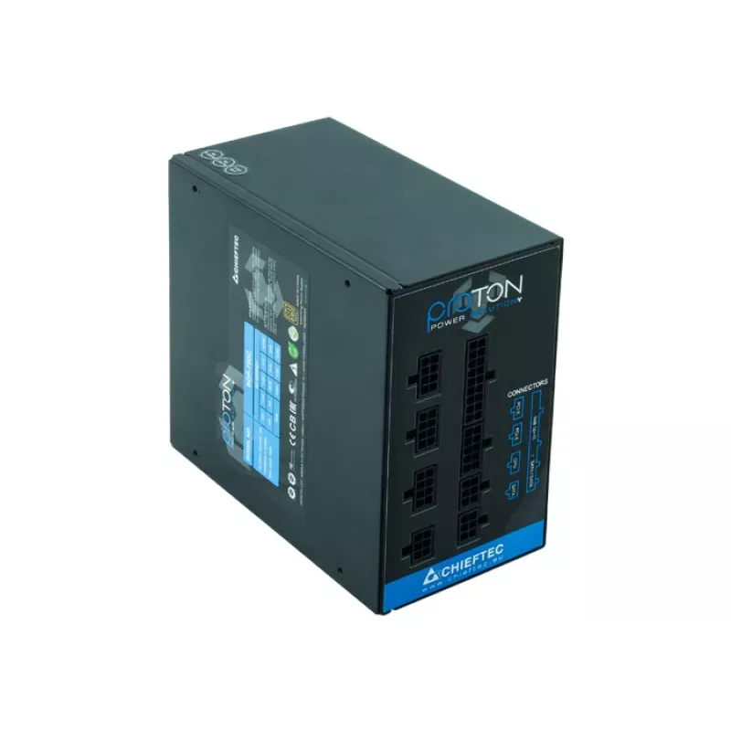 Chieftec BDF-850C barošanas bloks 850 W 20+4 pin ATX PS/2 Melns