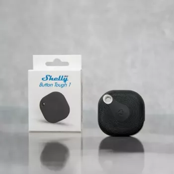 Viedā poga Shelly BLU Button Tough 1 Melna Plastmasa 3V CR2032