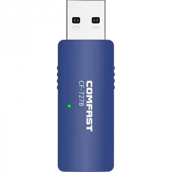 ALLNET ALL-WA0300AC Wireless AC USB bezvadu tīkla adapteris, 867 Mbit/s, zils